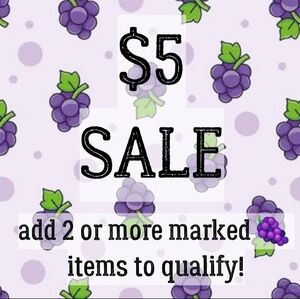$5 WHEN BUNDLED 🍇
